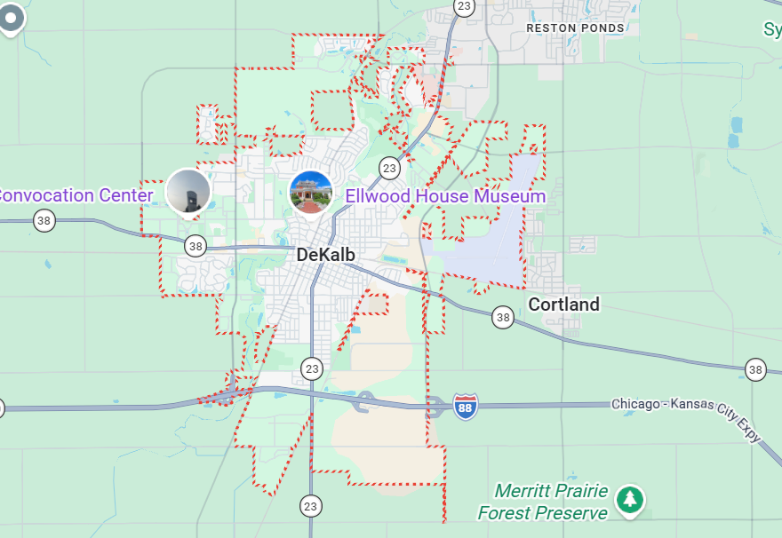 champion-roofing-service-area-map-DeKalb-IL