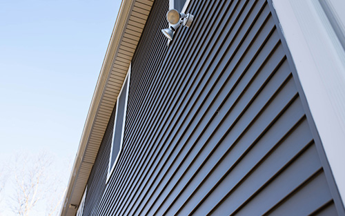 House Siding on a residence