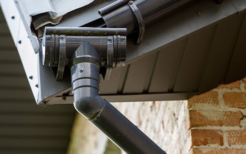 Roofing Gutter Close-Up